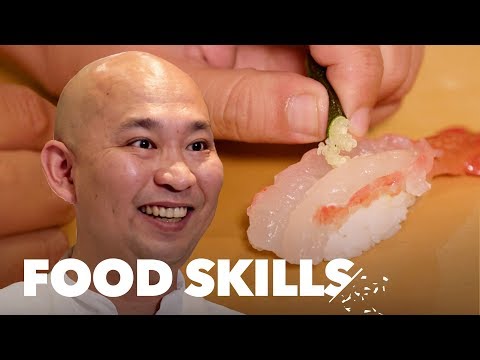 A Sushi Master Breaks Down the 10 Steps to Perfect Nigiri | Food Skills