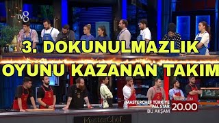 Masterchef all star 3. Son dokunulmazlık oyununu kim kazandı?