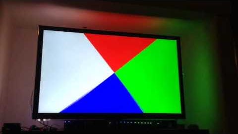 Testing RPi Ambilight Clone