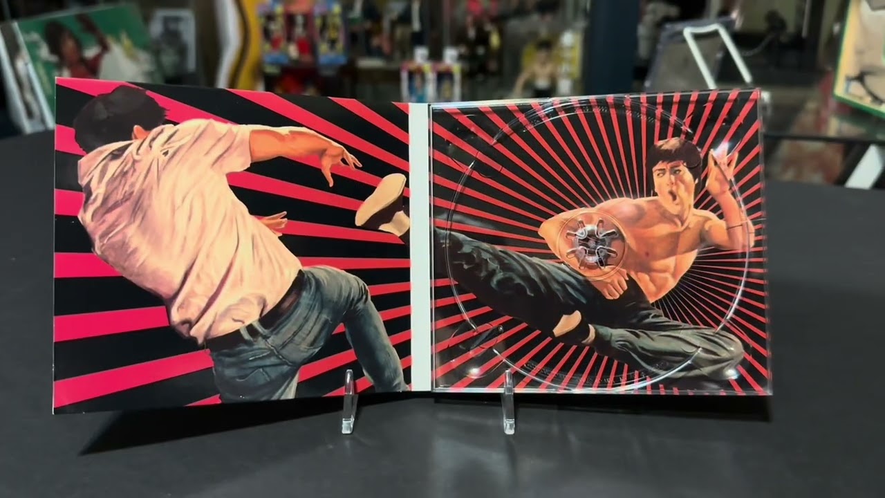 Bruce Lee Multicolor Big Boss Soundtrack Lp's - YouTube