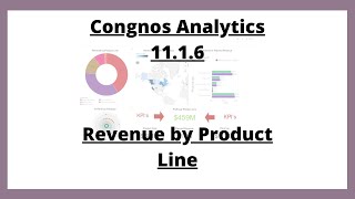 IBM Cognos  Analytics 11.1.6  Dashboard Revenue by Product