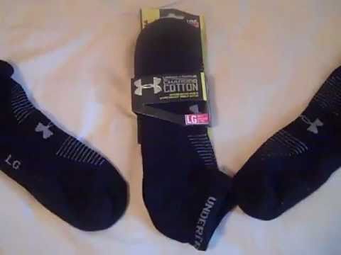 under armour charged cotton socks