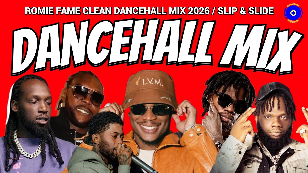 Dancehall Mix 2026 Clean 🔥 SLIP & SLIDE - Masicka, Vybz Kartel