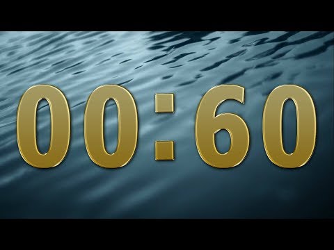 60 seconds Timer countdown - Full HD 1080p