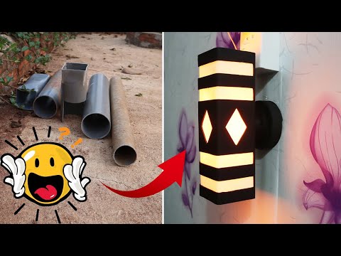 make-wall-lamp-sconce-with-pvc-pipe-👍new👍-make-everything-with-magic-hands