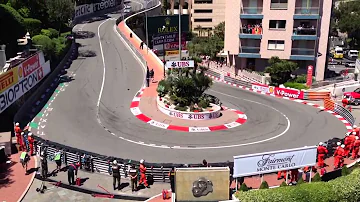 Hairpin crash Monaco GP 2013