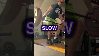Slow Motion Vs Super Speed Snatch Pull