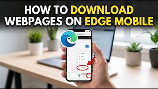How to Download Webpage on Edge Mobile (Offline & PDF Guide) screenshot 5