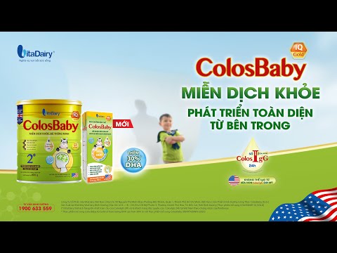 Video SỮA COLOSBABY IQ GOLD PHA SẴN MỚI GIÚP BÉ MIỄN DỊCH... - youtube