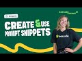 Save Time with Prompt Snippets in Edcafe AI 🚀 | Reuse Your Best Prompts