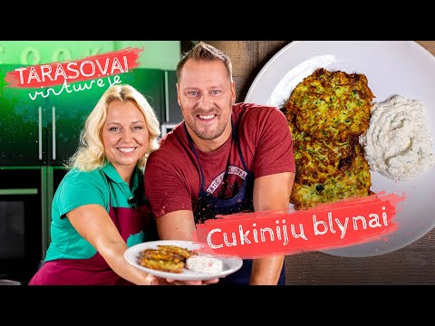 Video: Blynai Su Cukinijomis