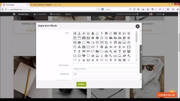 Add Separator Block - Magento Frontend Builder