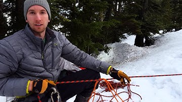 Practice crevasse rescue pulley