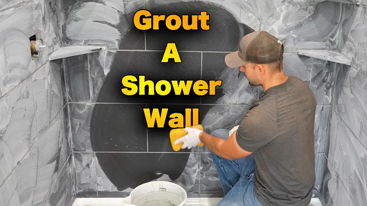 How To Grout A Shower Wall - EASY Step-By-Step Guide