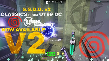 UT4 | DM SSDD | V2 UPDATE | map from UT99 Dreamcast | Unreal Tournament 4 | 2025