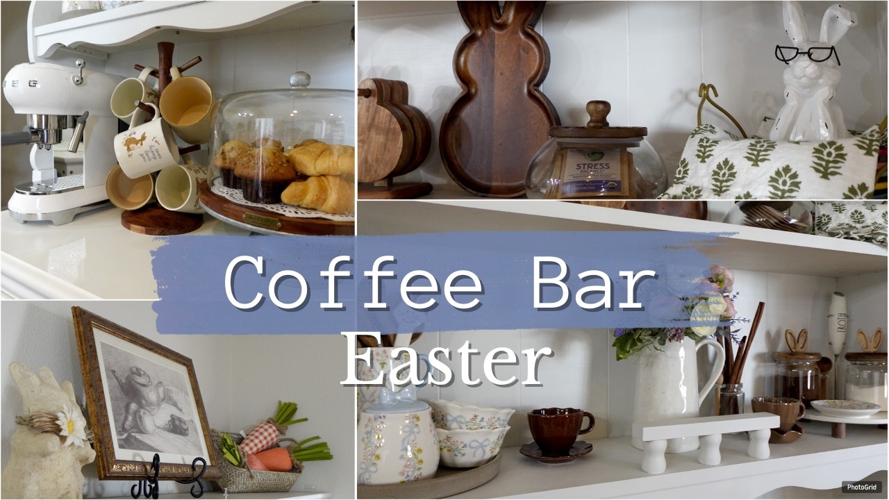Ideas para decorar tu estacion de cafe primavera y pascua | 2026 |