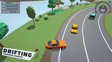 Polygon Drift: Endless Traffic Racing - Teaser