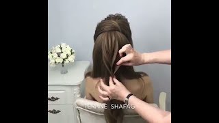 تسريحات شعر للعرائس بالخطوات 2018|Hairstyles for brides2018