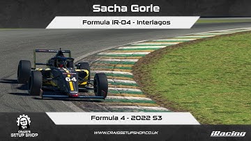 iRacing - 22S3 - Formula iR-04 - Formula 4 - Interlagos - SG