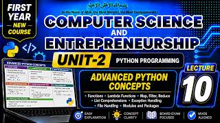 Advanced Python Concepts | First year computer science Chapter 2 Lecture 10