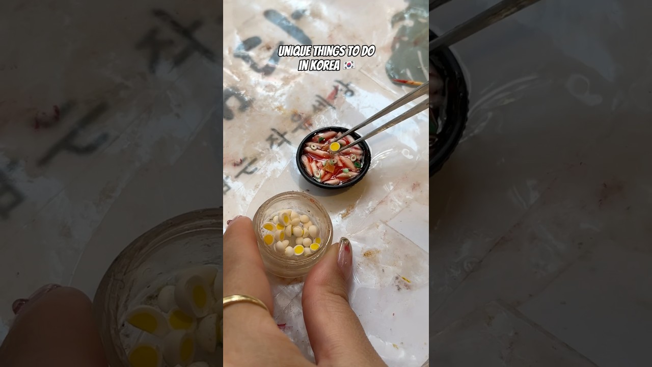 Unique things to do in Korea 🇰🇷 #12