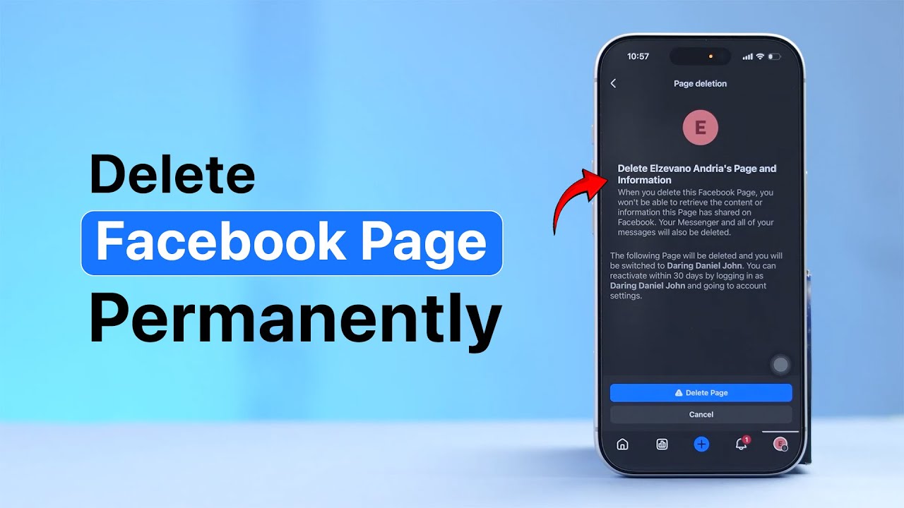 How to Delete a Facebook Page Permanently 2026? - YouTube