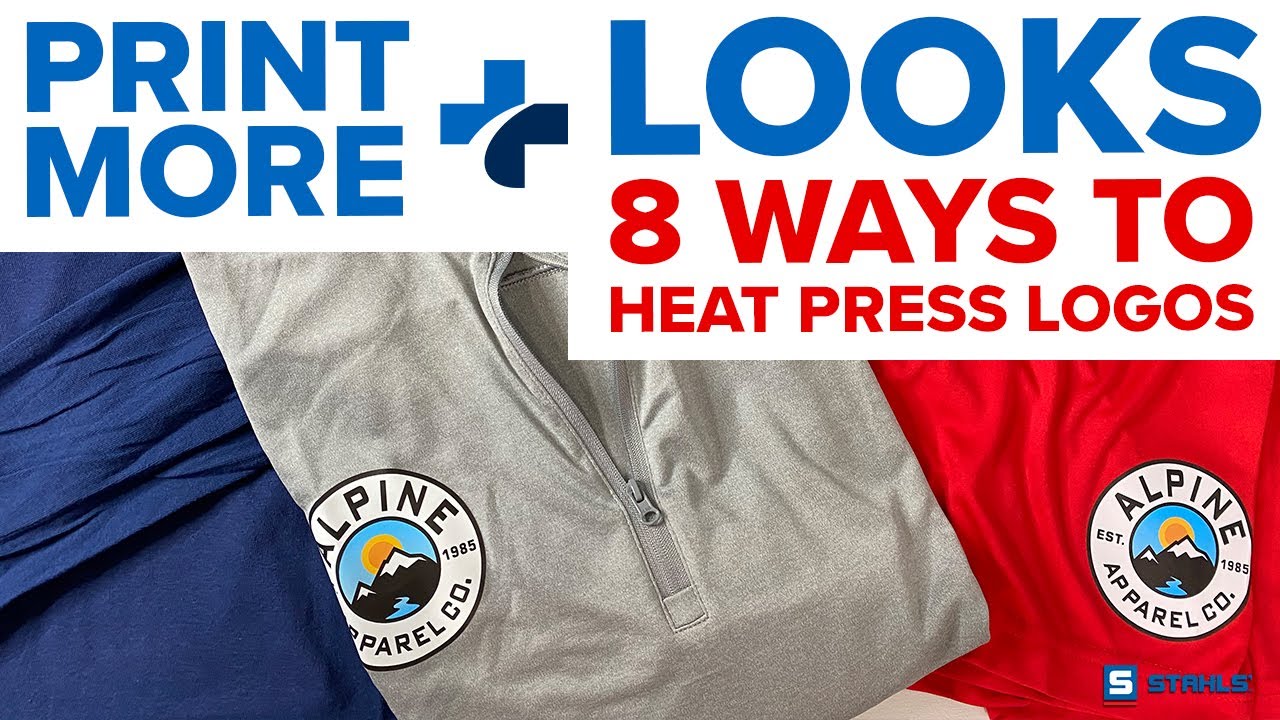 Print More Looks: 8 Ways to Create & Heat Press Logos for Your Business ...