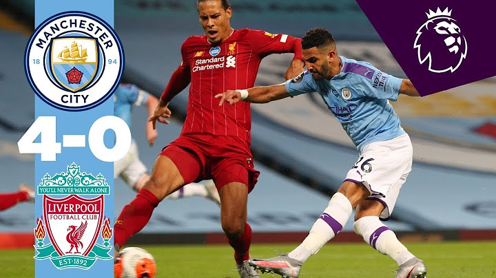 HIGHLIGHTS | Man City 4-0 Liverpool | De Bruyne, Sterling, Foden