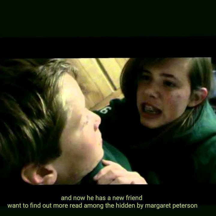 Among the hidden book trailer by leah and chloe youtube