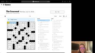 NYT Crossword Solve - Monday 7/14/25