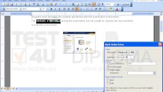 Insert A Mark Index Entry On The Phrase Students Of Infowhat. Insert The Text Smartest Students...