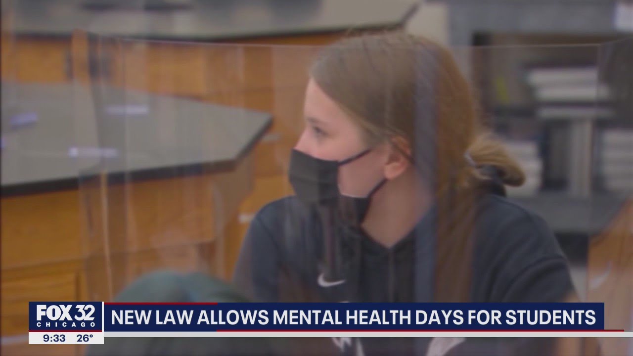 New Illinois law allows mental health days for students - YouTube