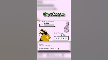You Can Catch Generation 2 Pokemon in Generation 1 - Pokemon Red & Blue Glitch
