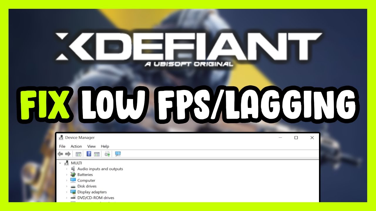 How to FIX XDefiant Low FPS Drops & Lagging!