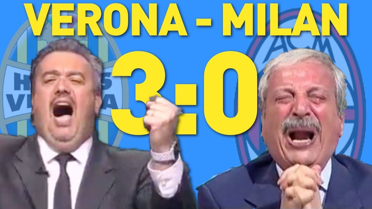 Verona Milan 3-0 | Le reazioni di Crudeli e @gianlucavighini | Giornata 17 - Serie A TIM 2017/18