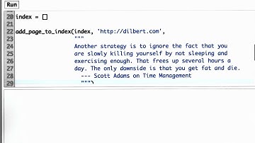 Add Page to Index Solution - Intro to Computer Science