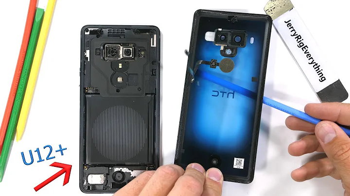 HTC U12 Plus Teardown - Can the 'buttons' be fixed? - 天天要聞