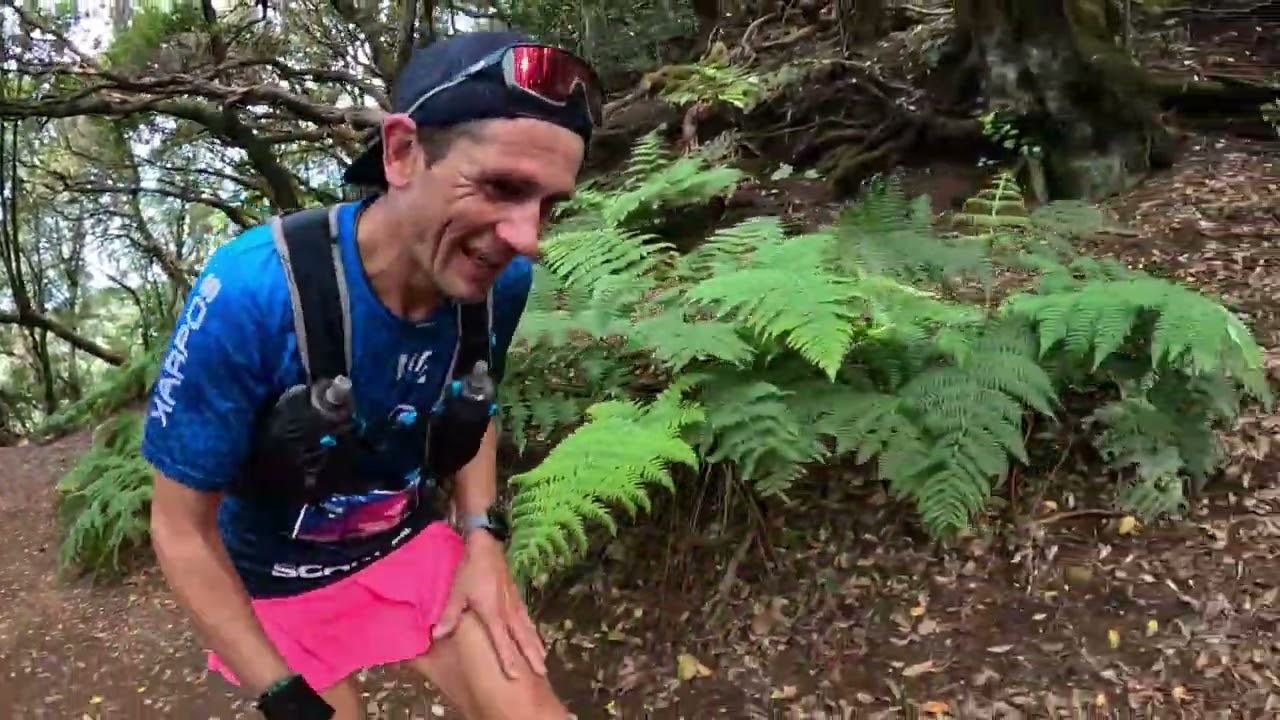 Daniel Jung subida km 33 de K42 Anaga Marathon 2023