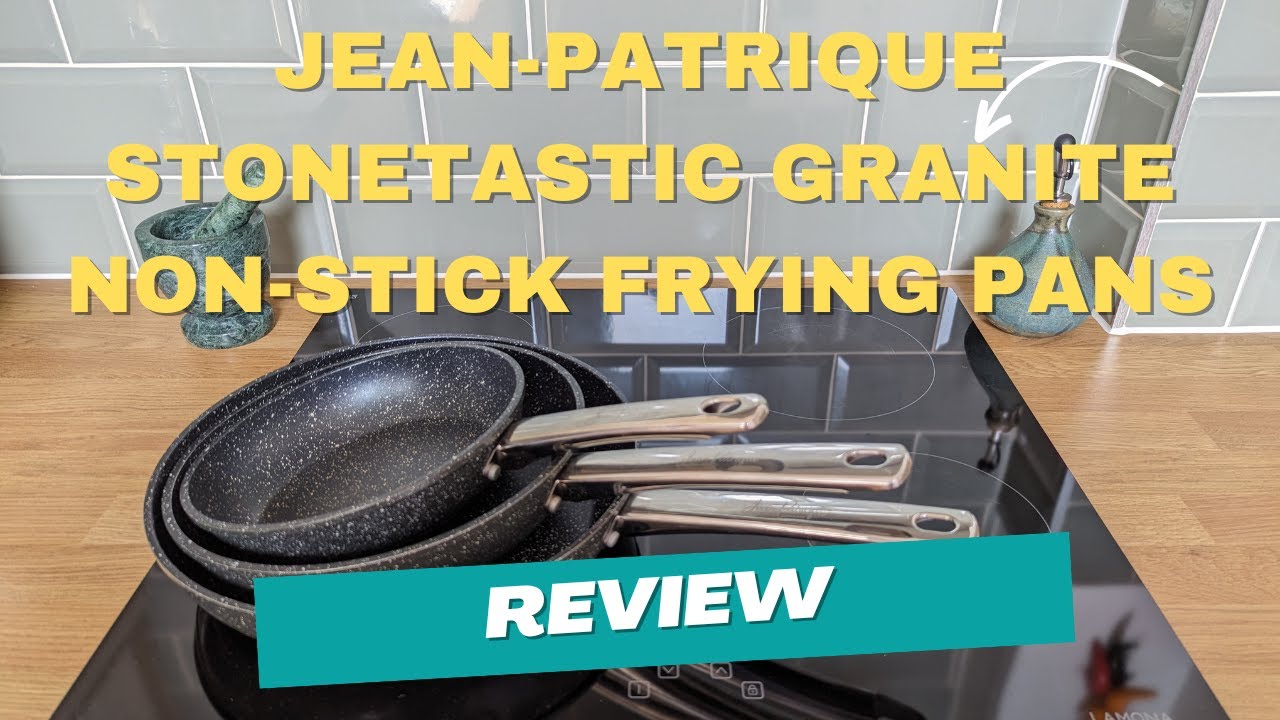 Stonetastic Granite Non-Stick Frying Pans (Set of 3)