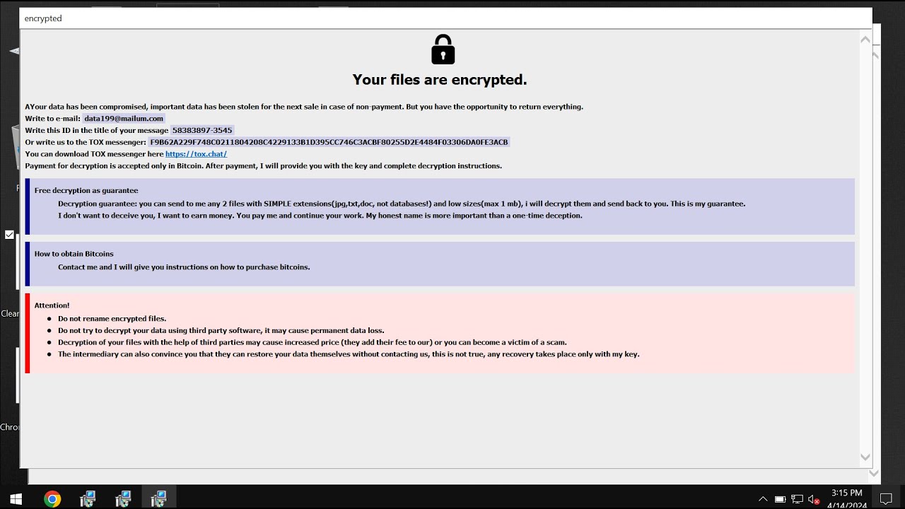 FORCE ransomware removal [.FORCE file virus]. - YouTube