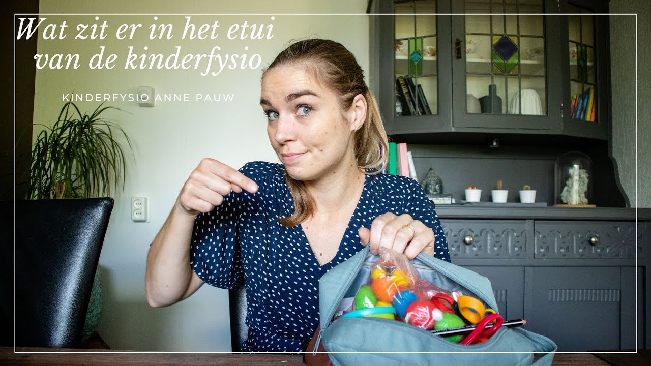 Wat zit er in het Etui van de Kinderfysio - Kinderfysio vlog Anne Pauw