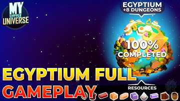 My Little Universe PC EGYPTIUM Planet Full Gameplay