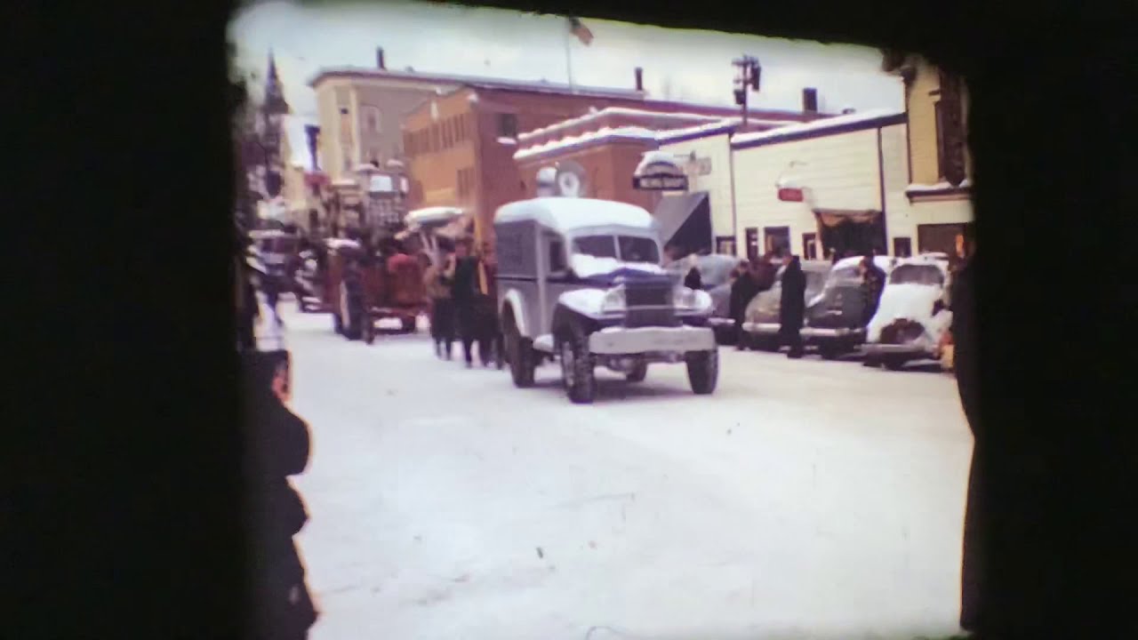 Caribou, Maine winter carnival 19491949 YouTube
