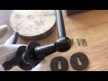 Vidéo: Poignée de porte noire en fer BECDF ronde