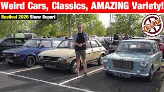 Rustival 2026 - Weird Cars, Rare Classics, INCREDIBLE Variety!
