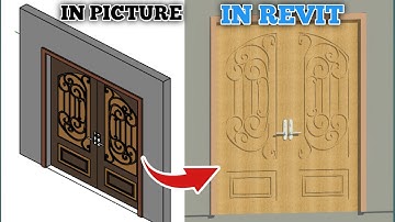 How to Design Modern Door in Revit | Tutorial urdu English 2025 | Nabeel Architect
