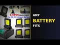 14W Work Light That Fits Any Battery – Car, Camp & Fish 🔦