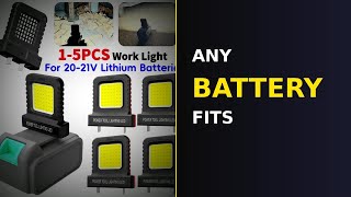 14W Work Light That Fits Any Battery – Car, Camp & Fish 🔦