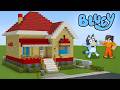 How To Build A BLUEY House In Minecraft 