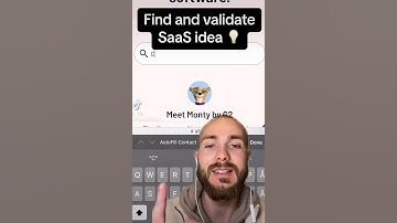 Find and validate your SaaS idea #saas #b2b